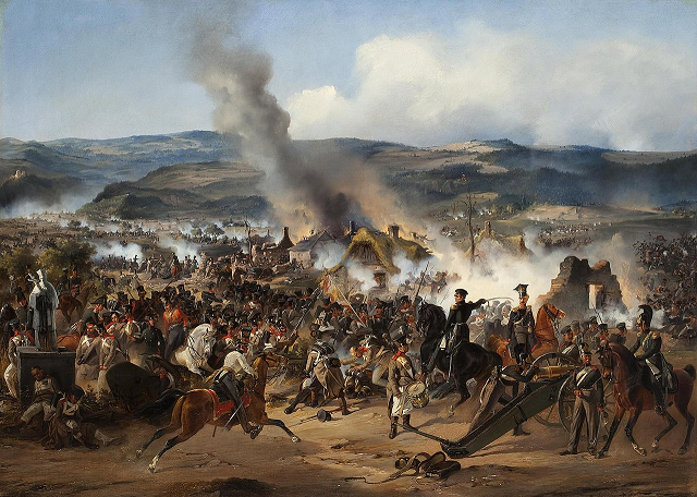 Bataille de Kulm - par Alexandre von Kotzebue